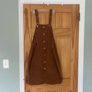 Maternity corduroy dress